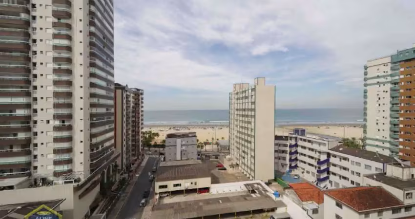 Linda cobertura na guilhermina com vista mar - 100 mts do mar!!