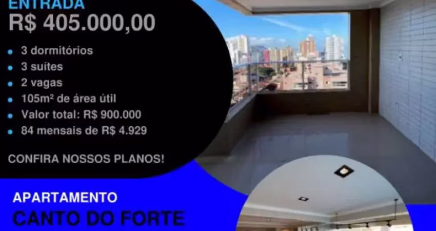 Aviso importante * seu novo lar em bairro nobre - 3 dorms sendo 3 suítes com acabamento diferenciado