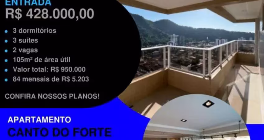 Aviso importante * seu novo lar em bairro nobre - 3 dorms sendo 3 suítes com acabamento diferenciado