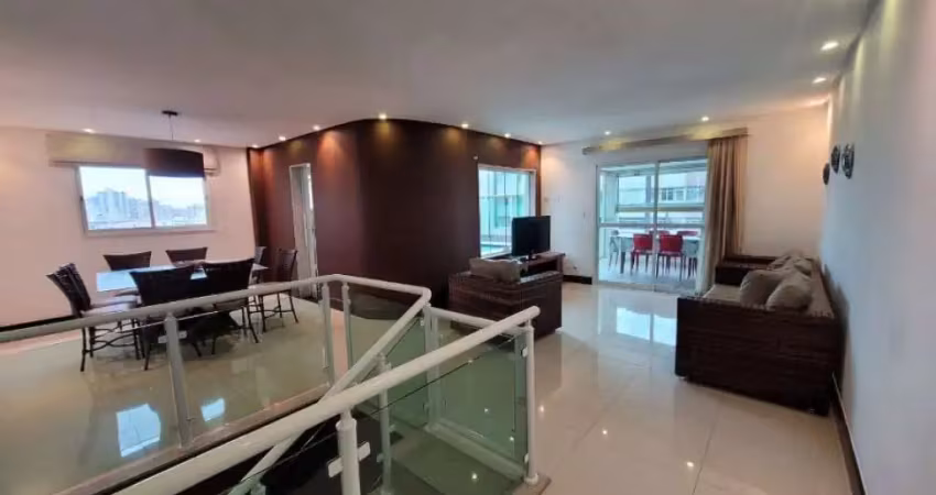 TÁ 1 QUADRA DO MAR E TÁ TOP!! COBERTURA DUPLEX MOBILIADA COM 3 SUÍTE E 3 VAGAS * TUPI