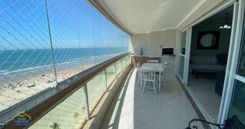 GOSTOU DA VISTA? 3 SUÍTES ALTO PADRÃO FRENTE MAR COM VISTA IMPERDÍVEL!