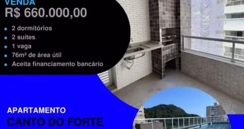Você viu? é no forte tá novo e tá pronto - 2 suítes - sacada gourmet por apenas...