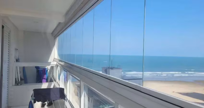 Apartamento 2 dorms na aviação com linda vista mar!! - cód: act3275