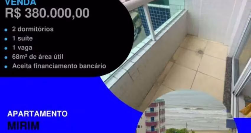 Você viu? na quadra do mar e coladinho de tudo - 2 dorms com sacada por apenas...