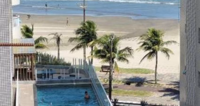 2 dormitórios, com vista mar, 50 metros da praia, lazer top
