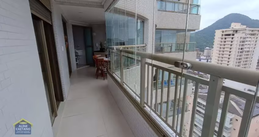 Alto padrão no canto do forte com 2 dorms 2 vagas privativas e 96,0mts útil!