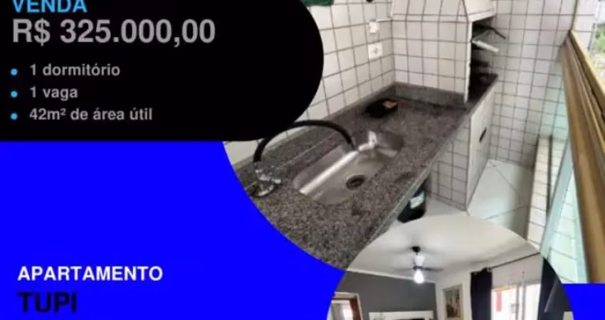 Olha isso - baixou!! na quadra do mar - 1 dorm - churrasqueira privativa