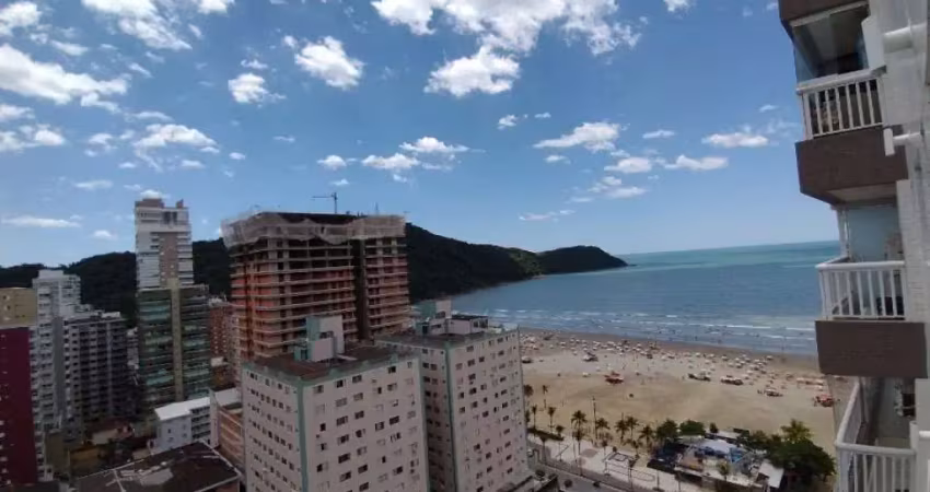 Apartamento em prédio alto padrão frente mar no canto do forte! 3 dorms!!