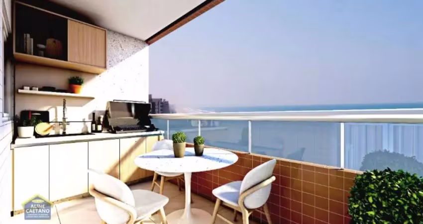 Prédio frente mar -apto 02 dorms, 02 vagas c/92  mil de ent. direto