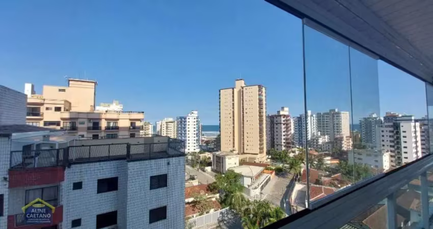 Seu ap vista mar c/ 03  dorms, 02 suítes, mobiliado, 112 m2
