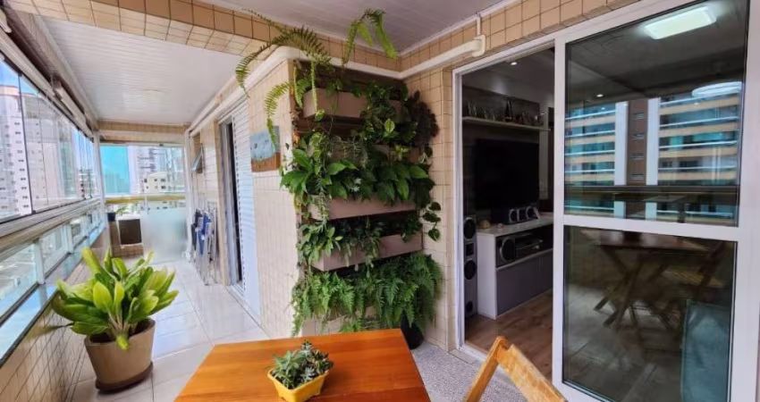 Apartamento com 2 dorms 2 vagas - Mobiliado e à 100 mts do mar! Financia!
