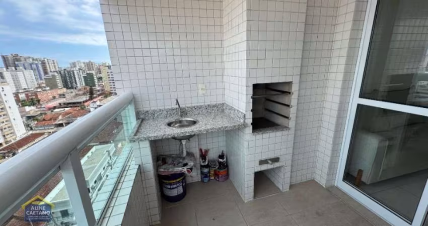 Apartamento com 1 dorm - Sacada Gourmet Churrasqueira a carvão! Financia!