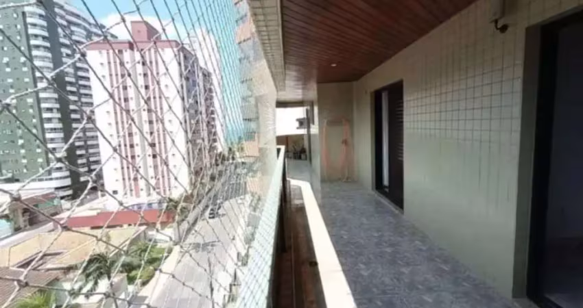 Apartamento frente rua - 3 dorms 2 vagas de garagem demarcadas! quadra da praia!