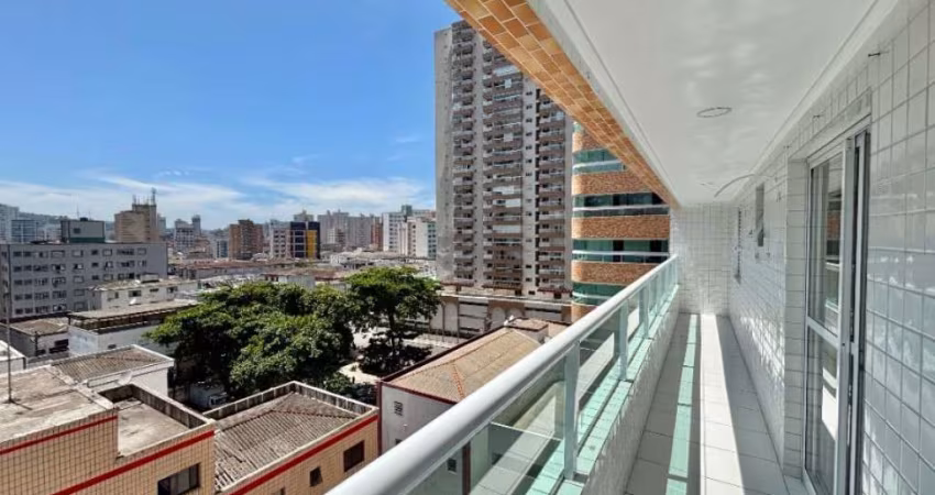 Boqueirão - Apto 01 dorm, Mobiliado c/ sacada