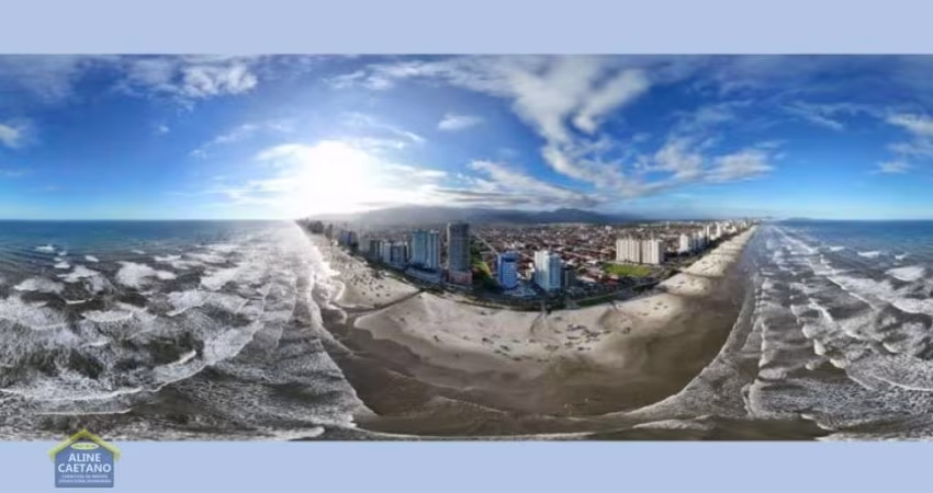 Lançamento no Caiçara - Apartamento Alto Padrão Frente Mar - Parcele direto!