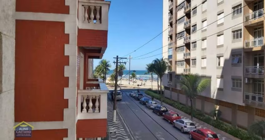 Ótimo apartamento 1 dormitório com vista lateral para o Mar!! - Cód: ACT3383