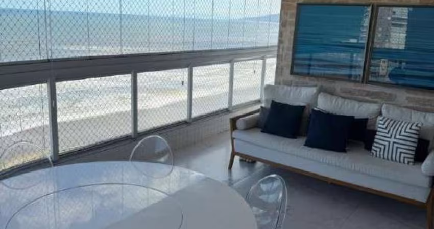 ALTO PADRÃO,3 VAGAS DEMARCADAS,  COM UMA BELA SACADA DE FRENTE PARA O MAR , VAI SE APAIXONAR !!!