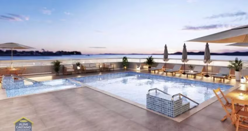Canto do forte - apto novo 02 dorms, 84 m2 c/ 350 mil direto