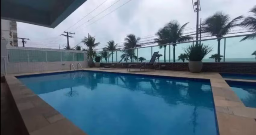 Apartamento em Prédio Frente Mar com Varanda Gourmet e Lazer!! Confira!