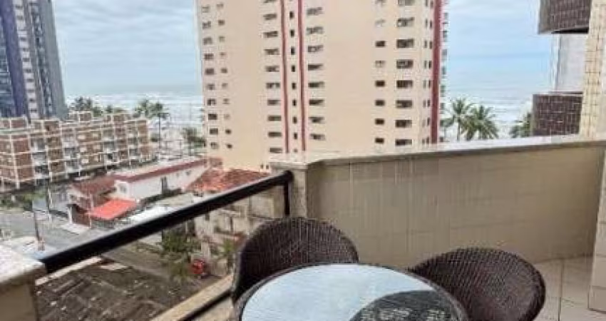 LINDO APTO, MOBILIADO, UMA SACADA ACONCHEGANTE COM VISTA MAR APENAS R$465 MIL.