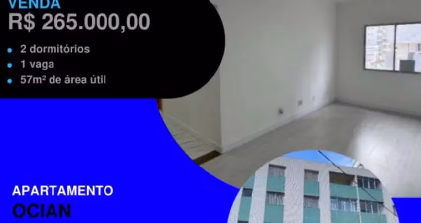 Este vale a pena! baixou!! 2 dorms pertinho do mar de 280 mil por 270 mil a vista!