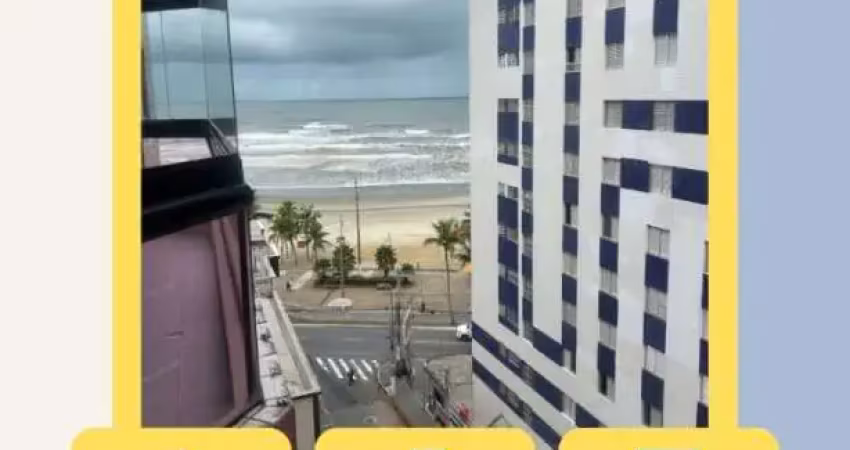 02 DORMS, SENDO 01 SUÍTE, COM UMA VISTA MAR INCRIVEL!