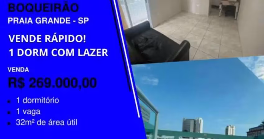 Atenção que vai embora rápido - 1 dorm com lazer no boqueirão pertinho de tudo por apenas..