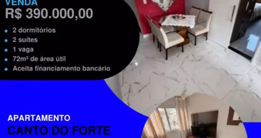 Olha que este é no forte! apê 2 suítes - prédio com elevador!!