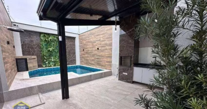 Casa alto padrão, piscina , churrasqueira, planejados, visitou se apaixonou !!!