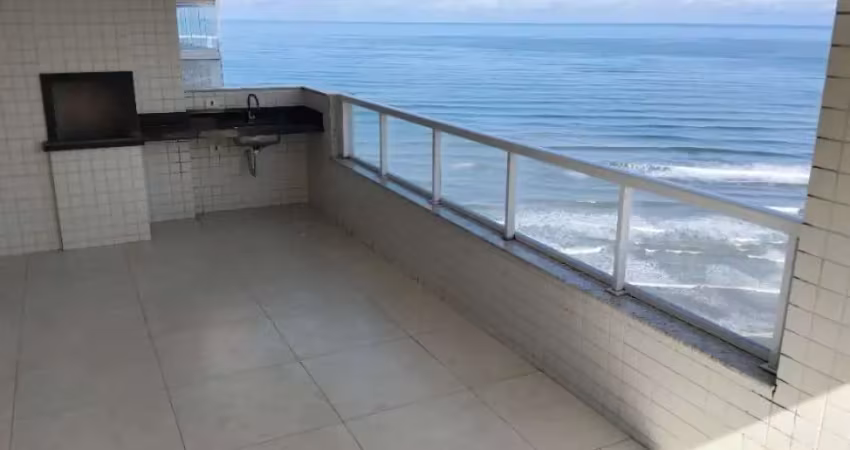 Exclusiva cobertura de luxo com vista para o mar no caiçara!! - cód: act3459