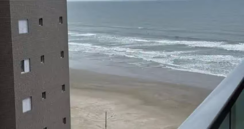 Apto 2 dorms 1 suíte, frente mar , venha desfrutar dessa linda vista apenas r$629 mil.