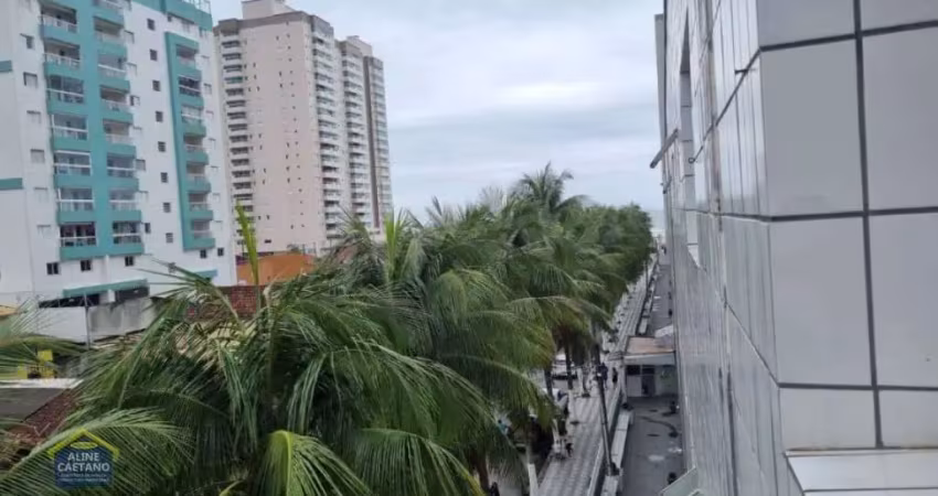 Kitnet com vista mar e lazer na mirim!! - cód: act3465