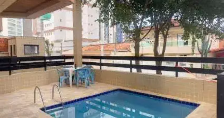 Caiçara - apto 02 dorms, mobiliado /c piscina, 150 mts da praia