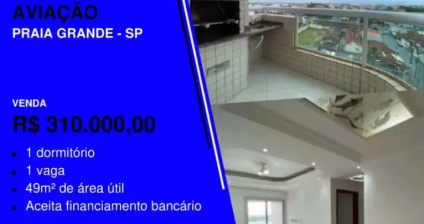 Vende rapidinho viu! apê 1 dorm com sacada gourmet e lazer na aviação