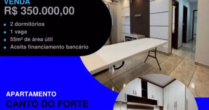 Este vai rápido! 2 dorms mobiliado com elevador no forte por apenas...
