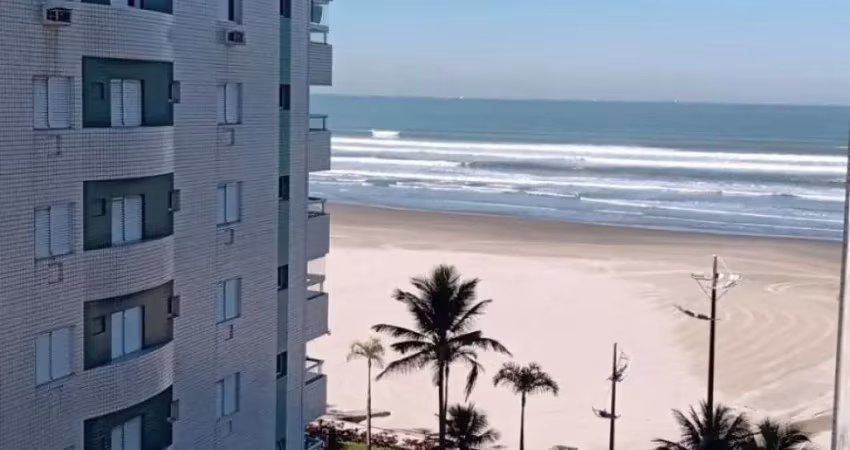 Apartamento com 1 dorm em prédio frente mar - mobilado - financia!