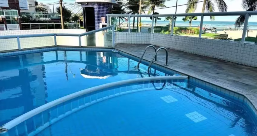 Prédio frente mar- apto 01 dorm , mobilaido c/ piscina  310 mil