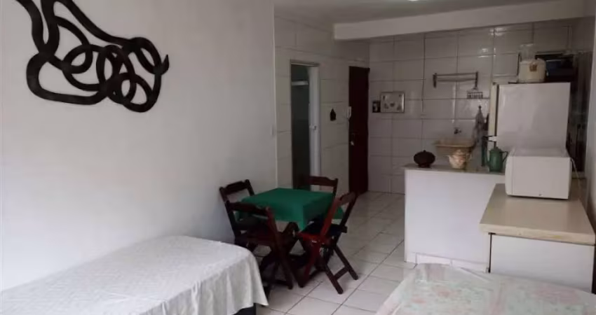 Linda kitnet com portaria e 1 vaga de garagem! financia!