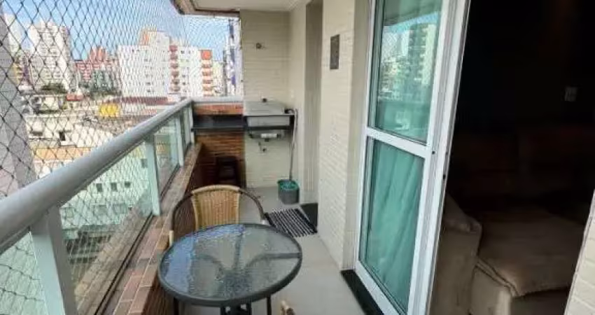 Apartamento com 2 dorms no centro da guilhermina - varanda gourmet! mobiliado!