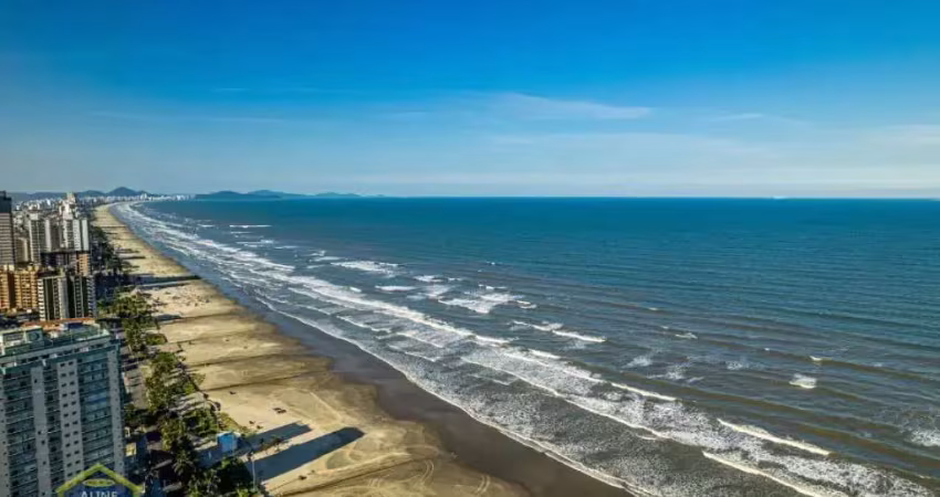 Apartamento frente mar com 3 dorms e 2 vagas - lazer completo!