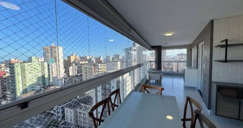 3 suítes com 3 vagas na guilhermina - alto padrão - apartamento amplo