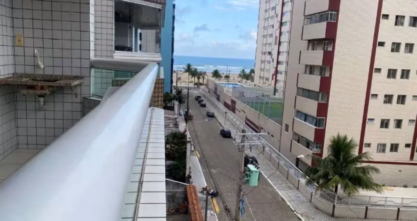 Apto vila guilhermina, 2 dorms , 2 vagas , apenas uma quadra da praia  r$630 mil.