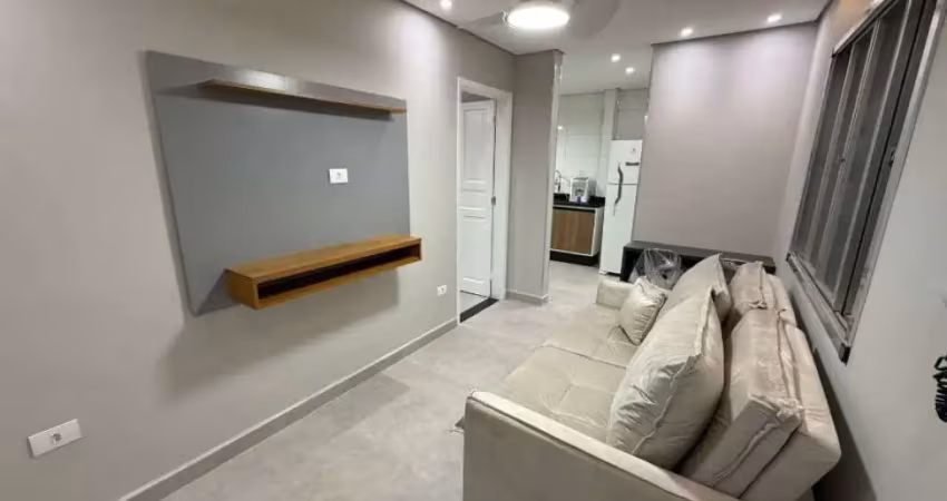 Apartamento reformado e mobiliado - lindinho - 1 dorm no forte!