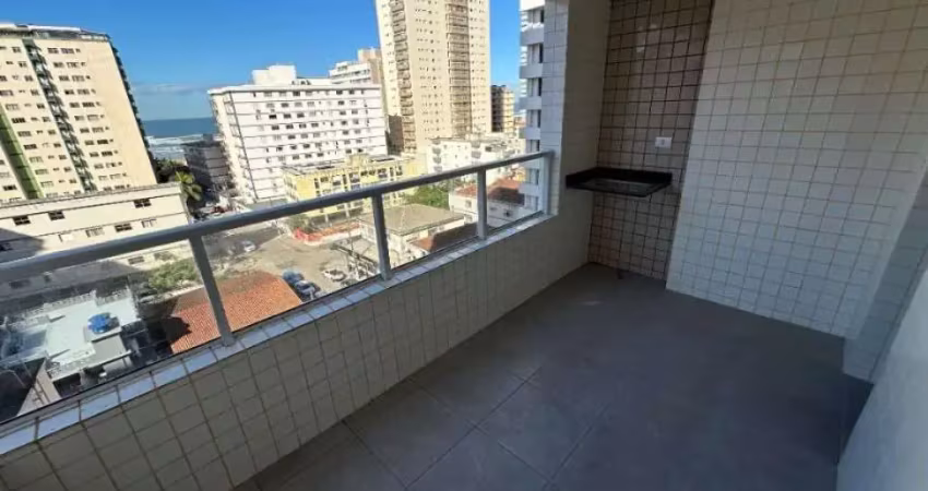 Prédio novo!! apto de 01 dorm, lazer completo, vista mar!