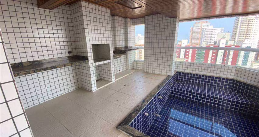 Piscina Privativa na Sacada 4 dorms 3 vagas demarcadas! Canto do Forte!!