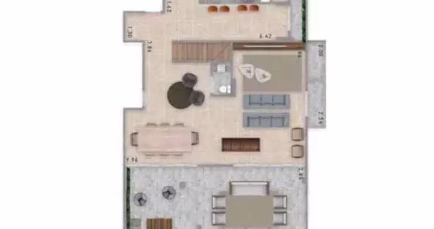 Cobertura com 4 quartos à venda na RUA FORTE, 876, Canto do Forte, Praia Grande