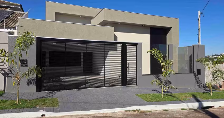 Casa com piscina e 3 suítes à venda, jardim novo horizonte, maringá, pr