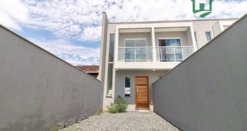 Sobrado com 2 dormitórios para alugar, 73 m² por r$ 2.139,08/mês - itoupava central - blumenau/sc