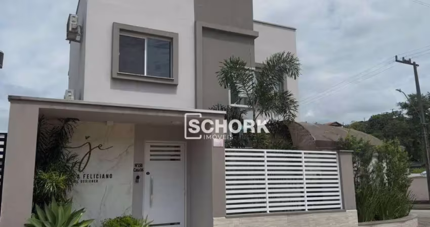 Casa com 3 dormitórios à venda, 81 m² por r$ 525.000,00 - vila germer - timbó/sc