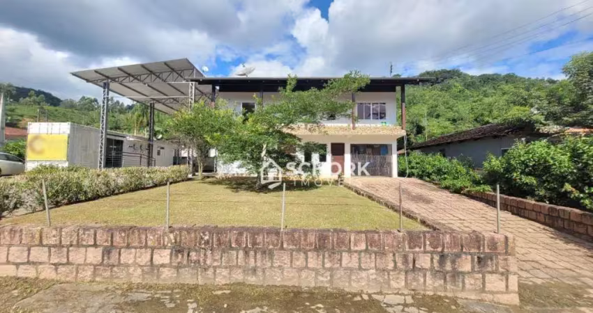 Casa com 6 dormitórios à venda, 213 m² por r$ 500.000,00 - centro - rodeio/sc